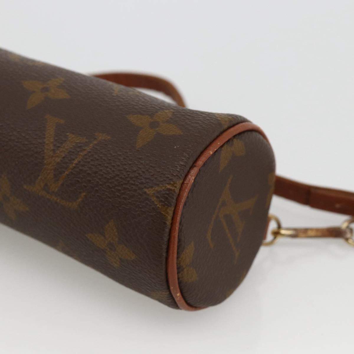 LOUIS VUITTON Monogram Papillon Pouch LV Auth bs34390