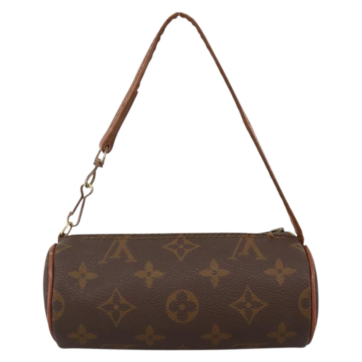 LOUIS VUITTON Monogram Papillon Pouch LV Auth bs34390