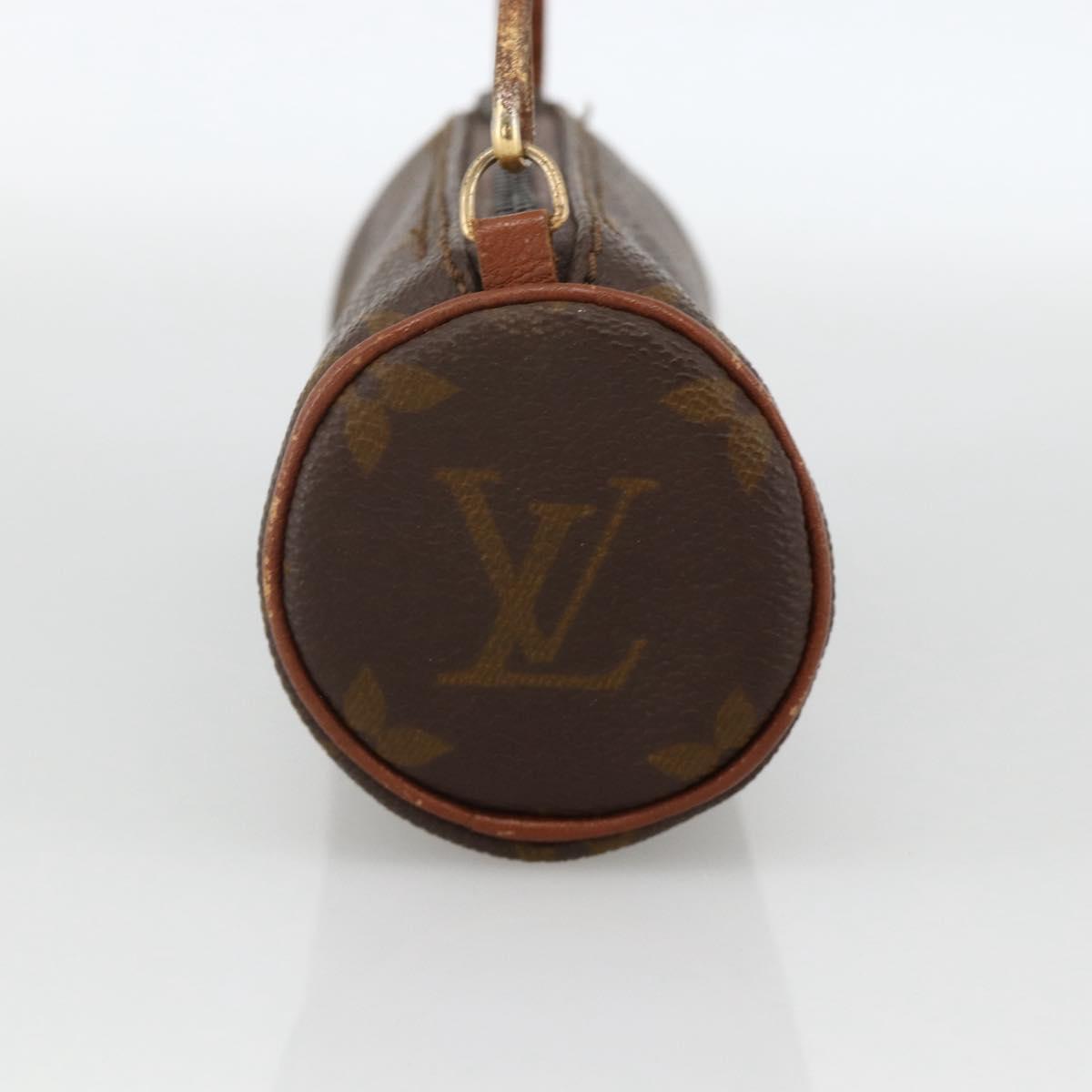 LOUIS VUITTON Monogram Papillon Pouch LV Auth bs34390