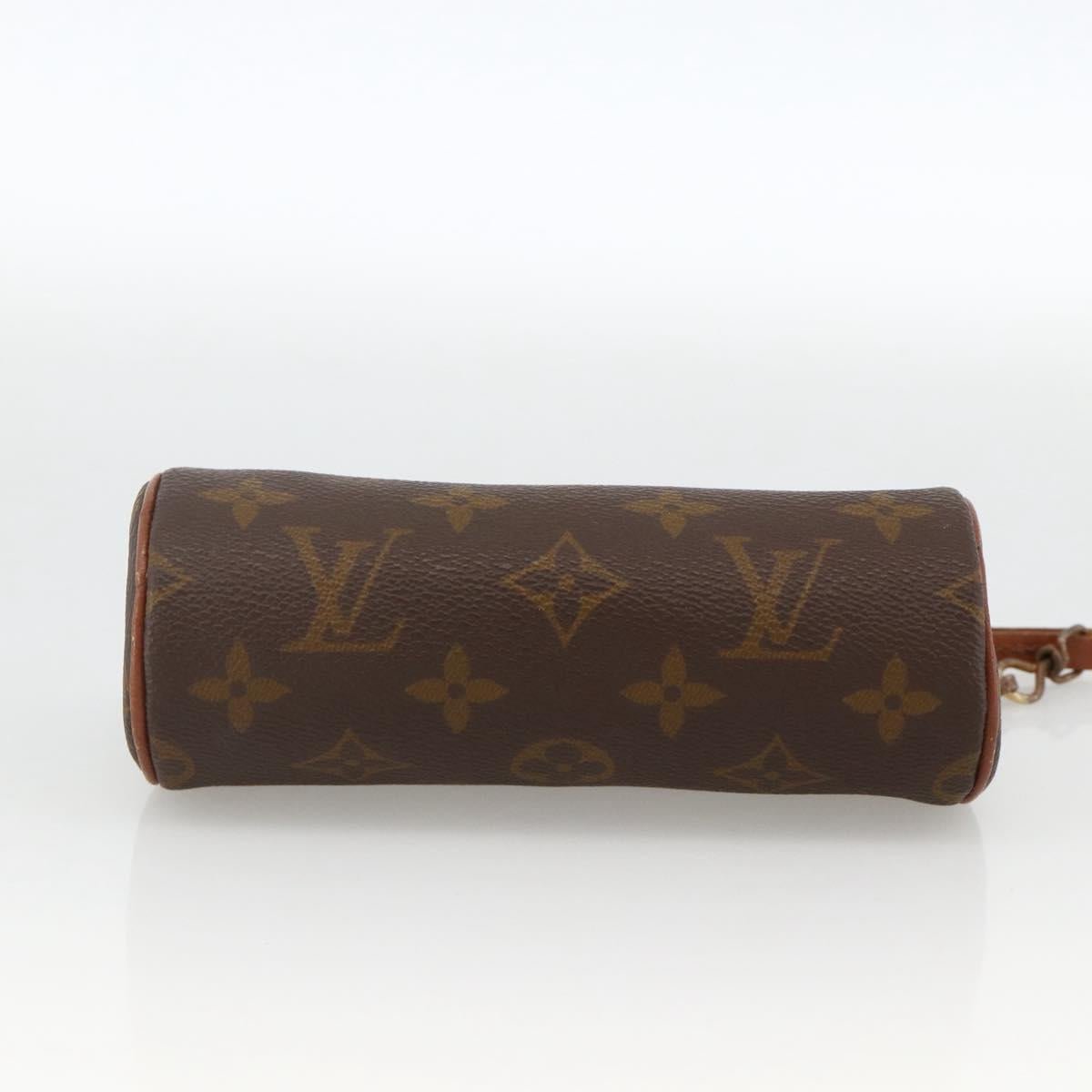 LOUIS VUITTON Monogram Papillon Pouch LV Auth bs34390
