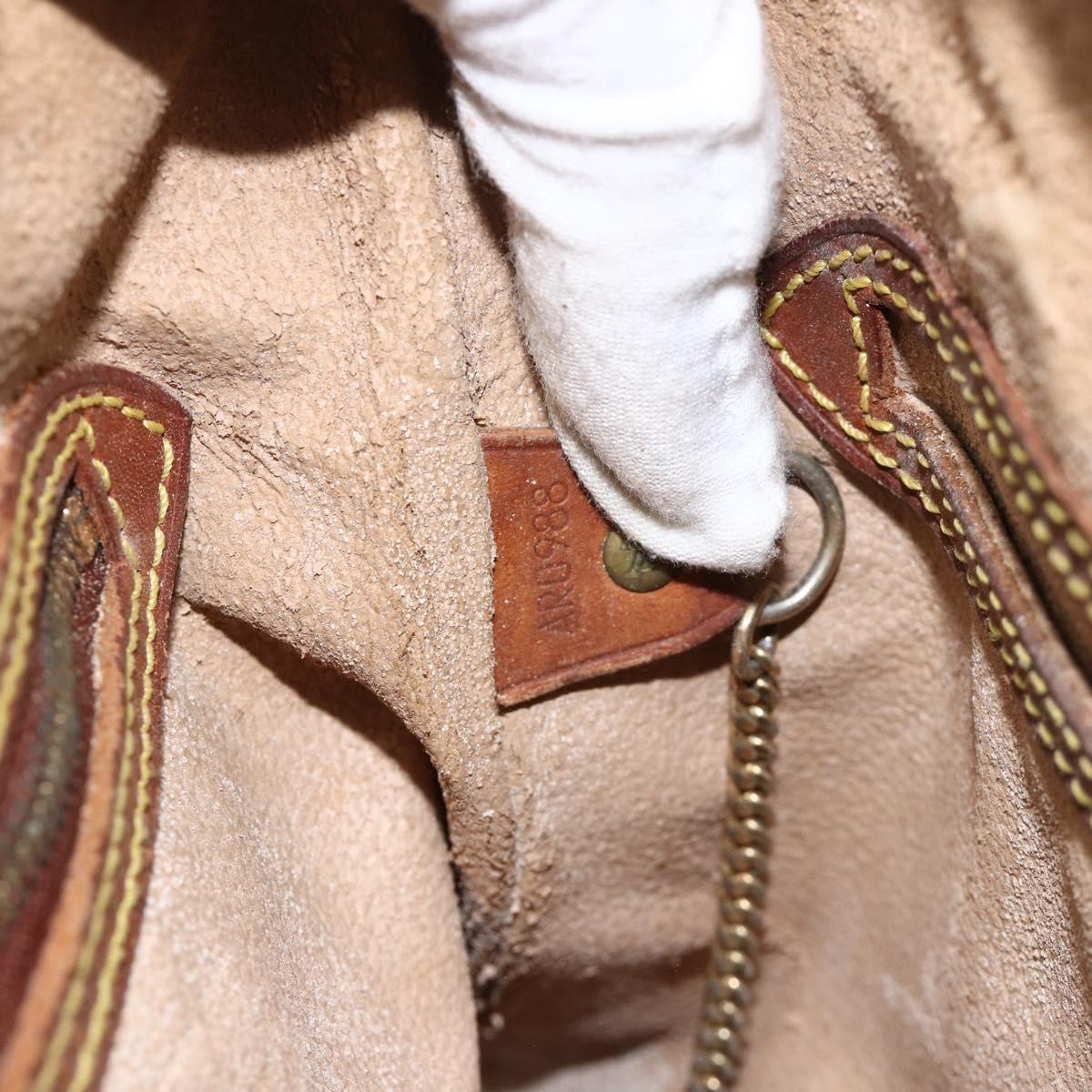 LOUIS VUITTON Monogram Bucket PM Shoulder Bag M42238 LV Auth bs34444