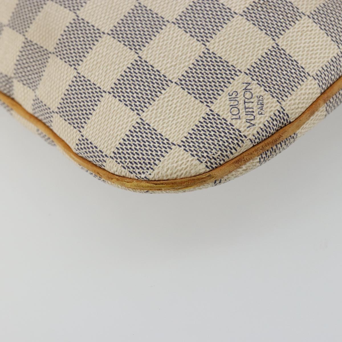 LOUIS VUITTON Damier Azur Pochette Bosphore Shoulder Bag N51112 LV Auth bs34495