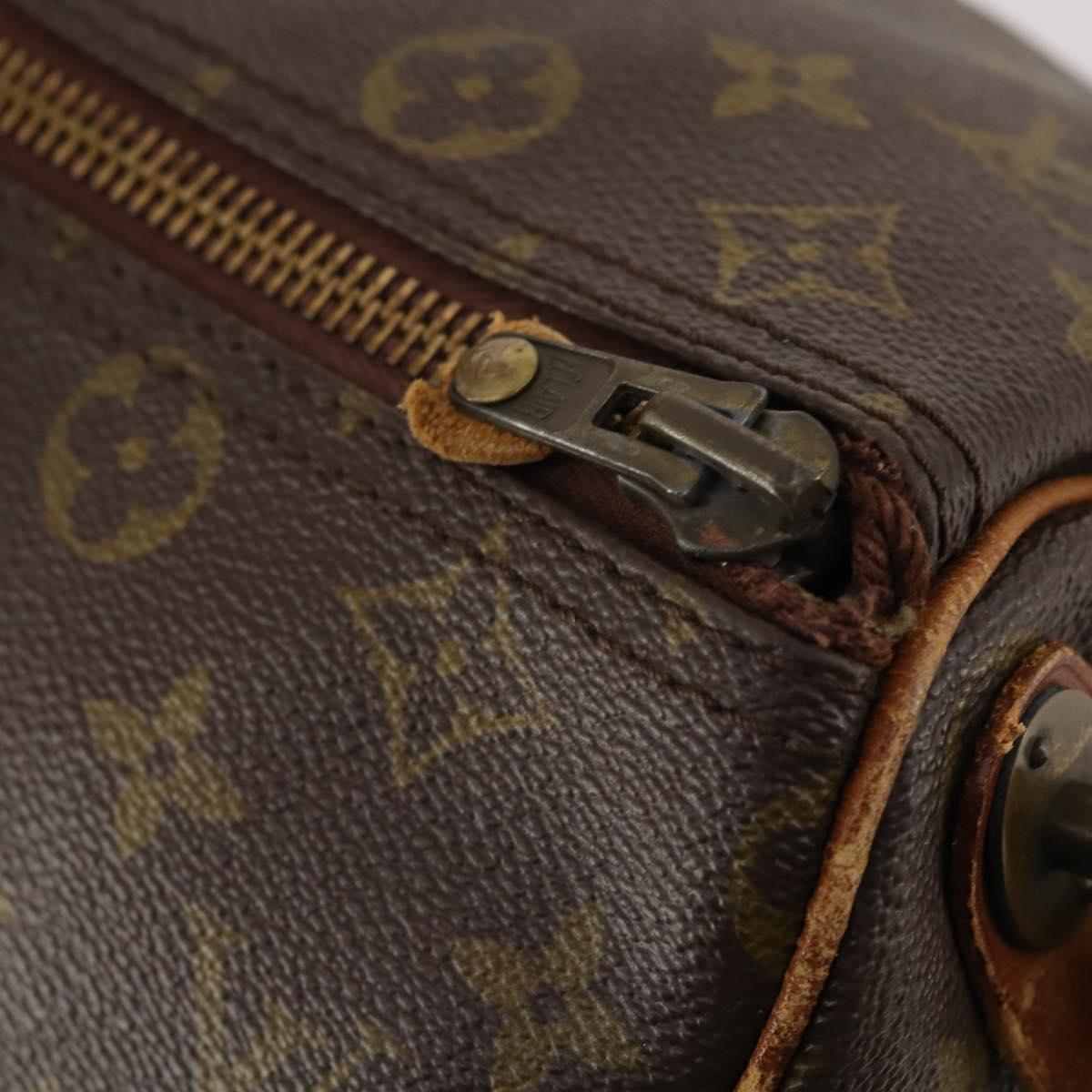 LOUIS VUITTON Monogram Keepall 45 Boston Bag M41428 LV Auth bs34497