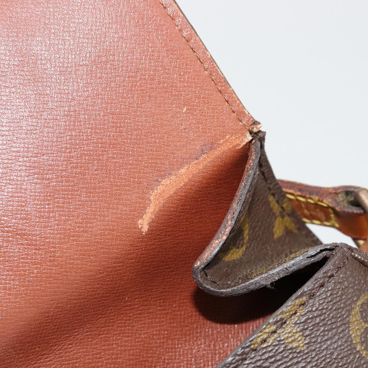 LOUIS VUITTON Monogram Saint Cloud MM Shoulder Bag M51243 LV Auth bs34498