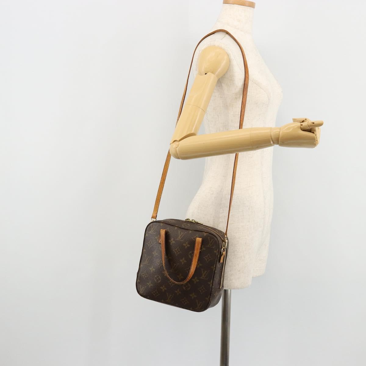 LOUIS VUITTON Monogram Spontini Hand Bag M47500 LV Auth bs34501