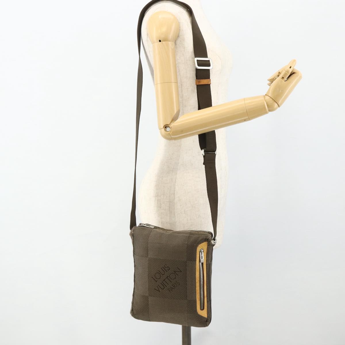 LOUIS VUITTON Damier Geant Sitadan PM Shoulder Bag Tail M93043 LV Auth bs34506