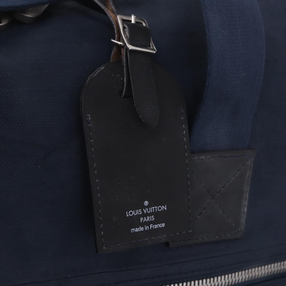 LOUIS VUITTON LV Cup Jenker Boston Bag 2way Navy M80703 LV Auth bs34519
