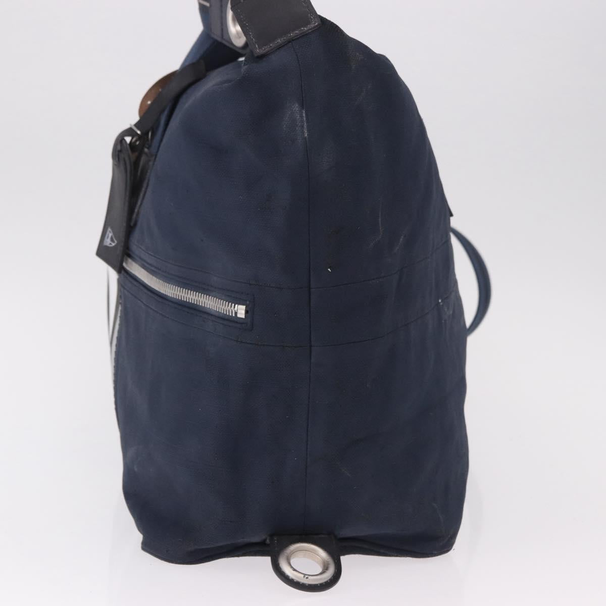 LOUIS VUITTON LV Cup Jenker Boston Bag 2way Navy M80703 LV Auth bs34519