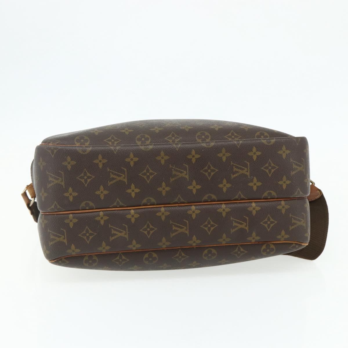 LOUIS VUITTON Monogram Reporter GM Shoulder Bag M45252 LV Auth bs34520