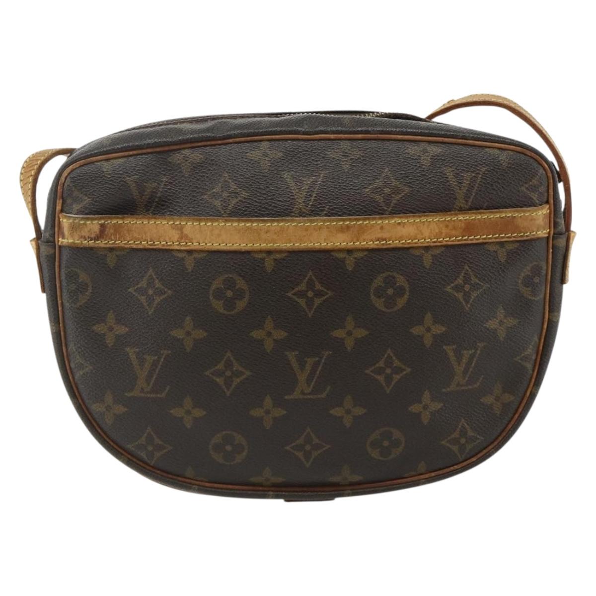 LOUIS VUITTON Monogram Jeune Fille MM Shoulder Bag M51226 LV Auth bs34525