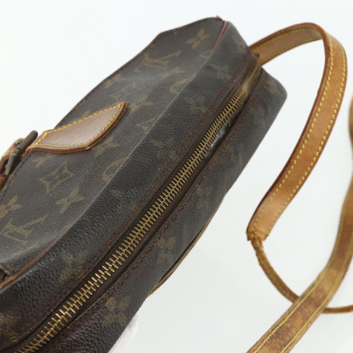 LOUIS VUITTON Monogram Jeune Fille MM Shoulder Bag M51226 LV Auth bs34525