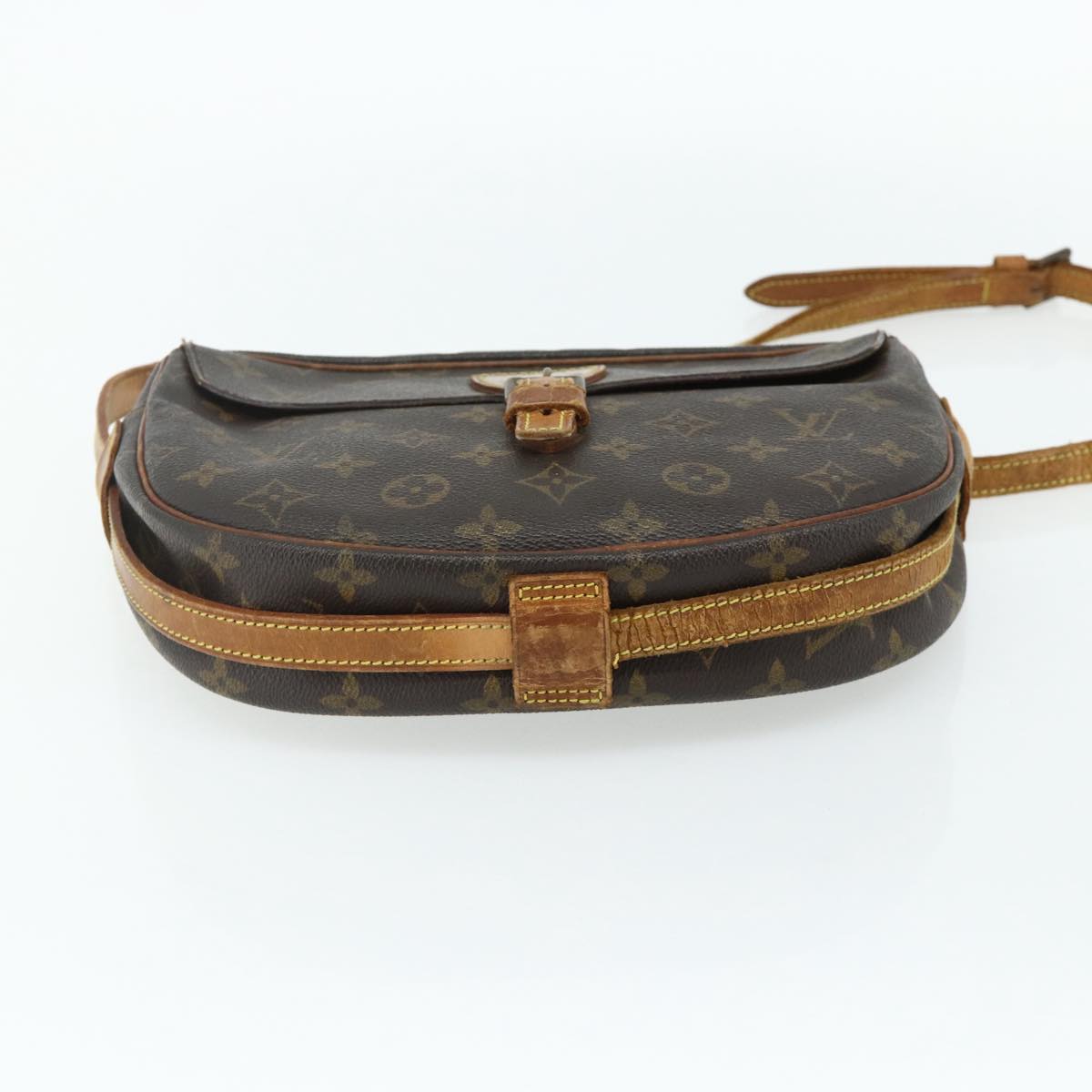 LOUIS VUITTON Monogram Jeune Fille MM Shoulder Bag M51226 LV Auth bs34525