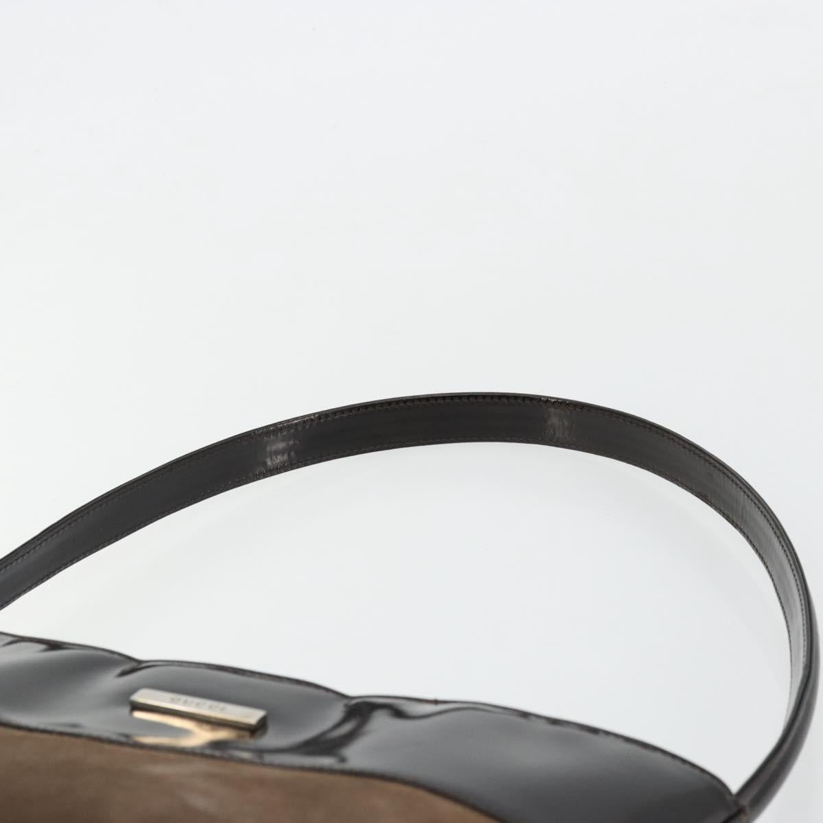 GUCCI Shoulder Bag Suede Brown 000 1013 0555 Auth bs34539