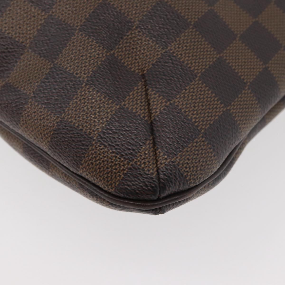 LOUIS VUITTON Damier Ebene Bloomsbury PM Shoulder Bag N42251 LV Auth bs34567