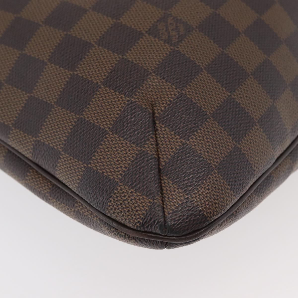 LOUIS VUITTON Damier Ebene Bloomsbury PM Shoulder Bag N42251 LV Auth bs34567