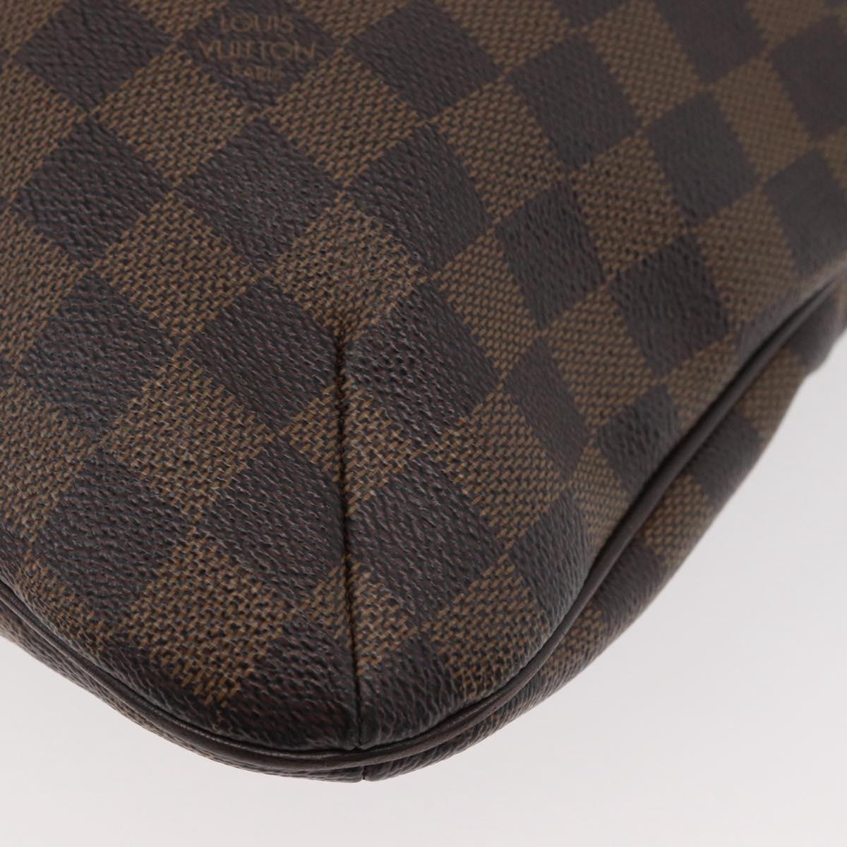 LOUIS VUITTON Damier Ebene Bloomsbury PM Shoulder Bag N42251 LV Auth bs34567