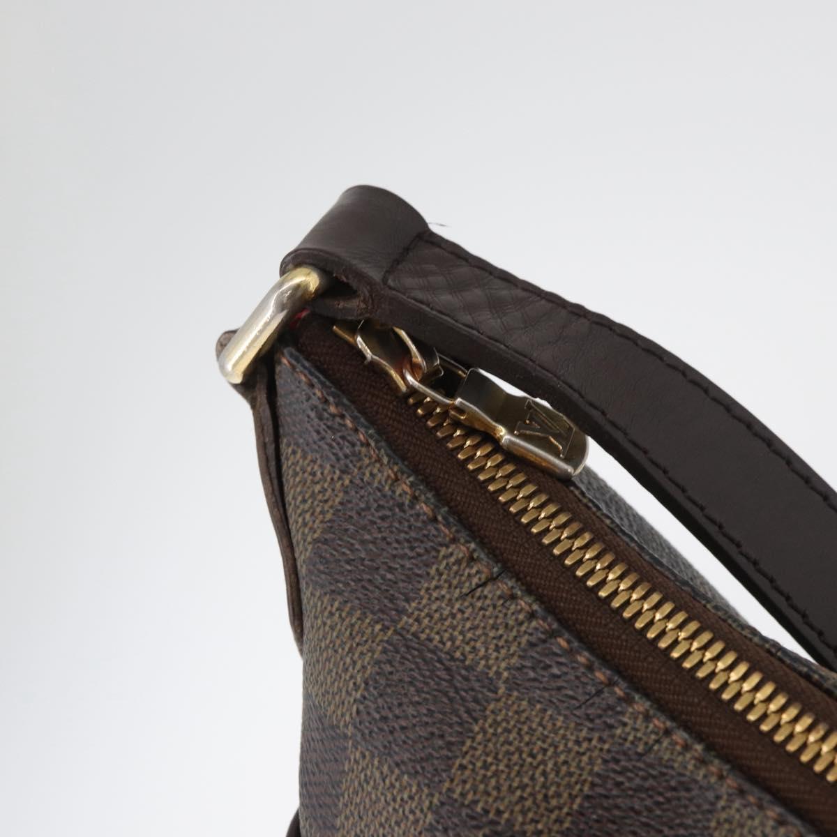 LOUIS VUITTON Damier Ebene Bloomsbury PM Shoulder Bag N42251 LV Auth bs34567