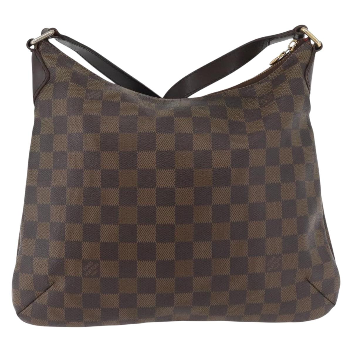 LOUIS VUITTON Damier Ebene Bloomsbury PM Shoulder Bag N42251 LV Auth bs34567
