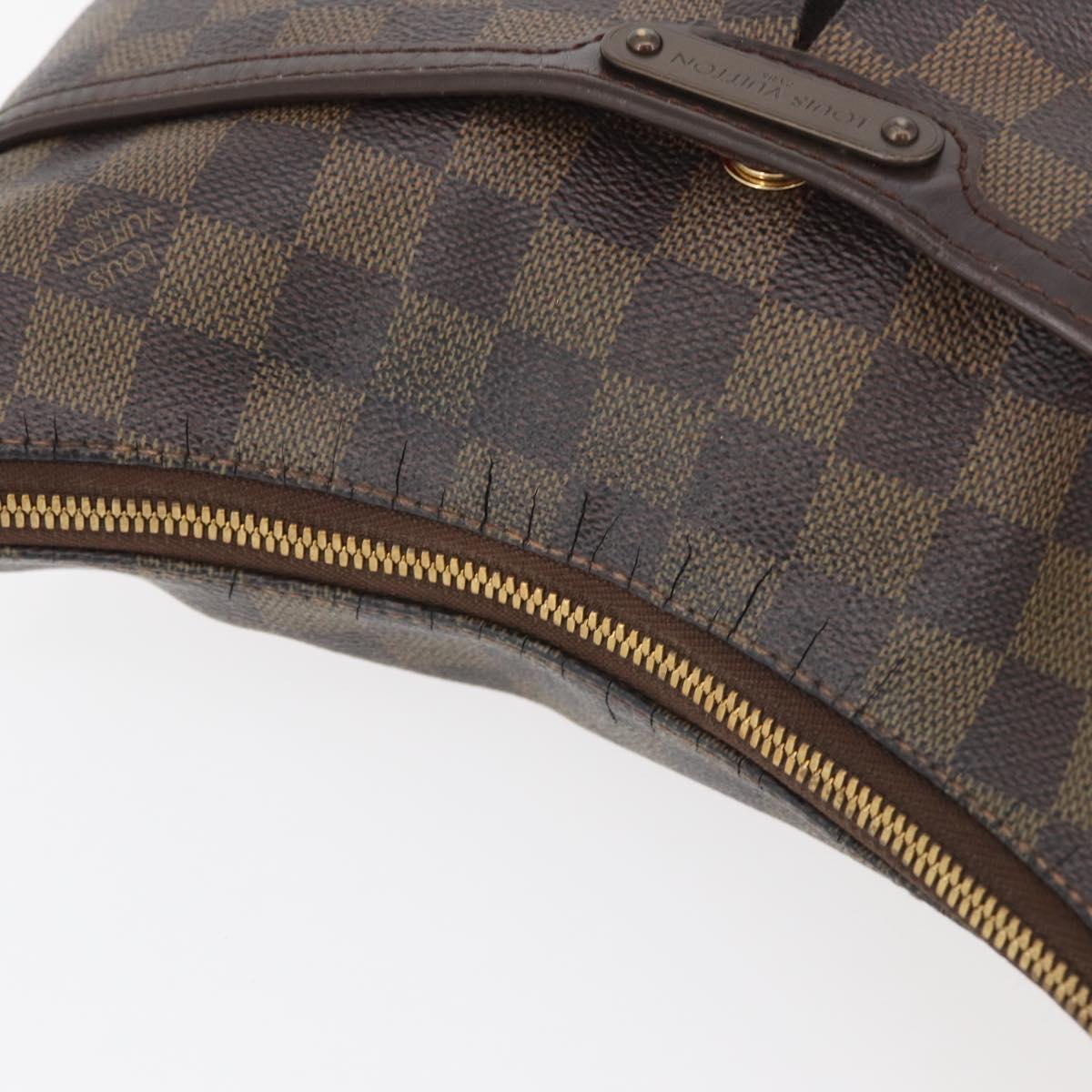 LOUIS VUITTON Damier Ebene Bloomsbury PM Shoulder Bag N42251 LV Auth bs34567