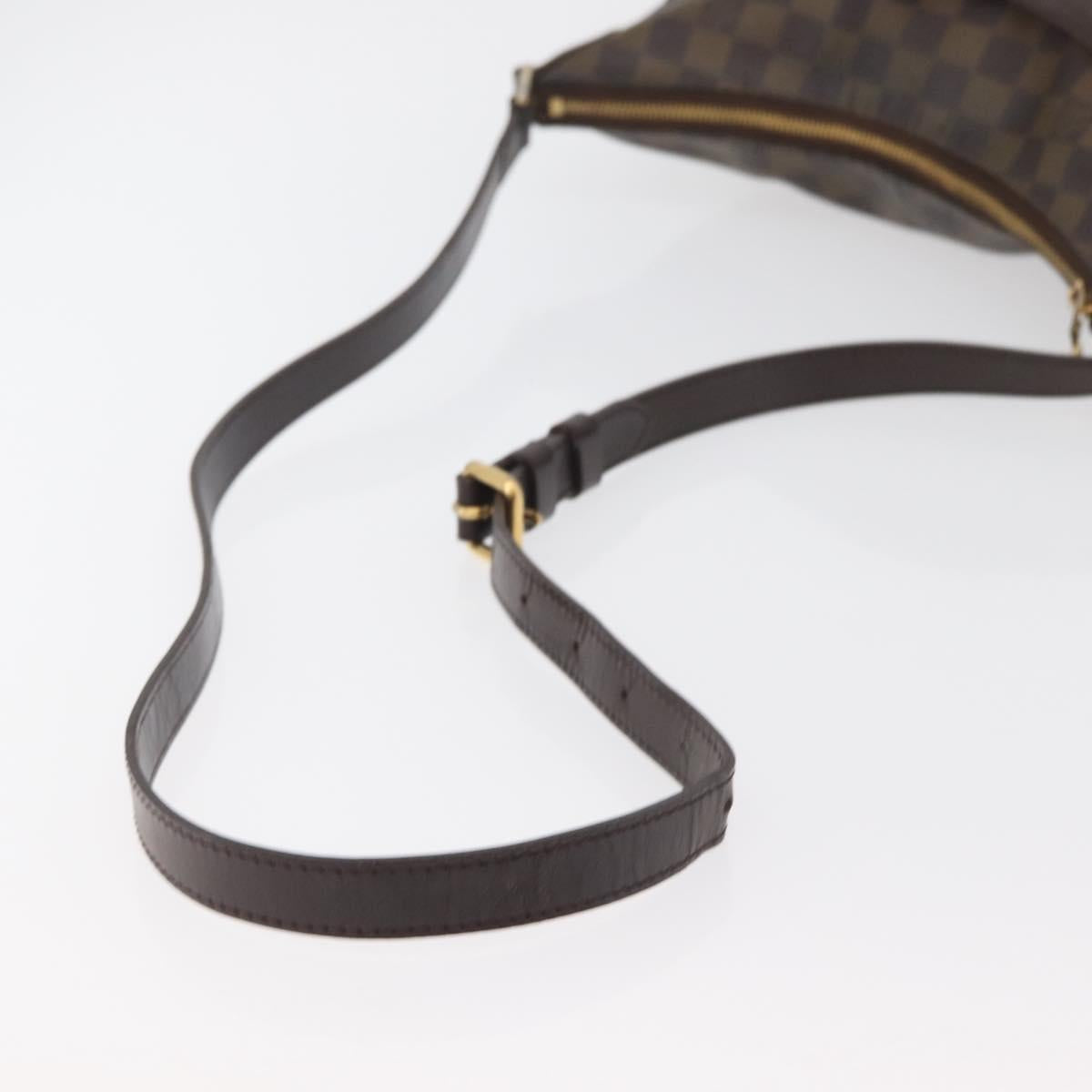 LOUIS VUITTON Damier Ebene Bloomsbury PM Shoulder Bag N42251 LV Auth bs34567