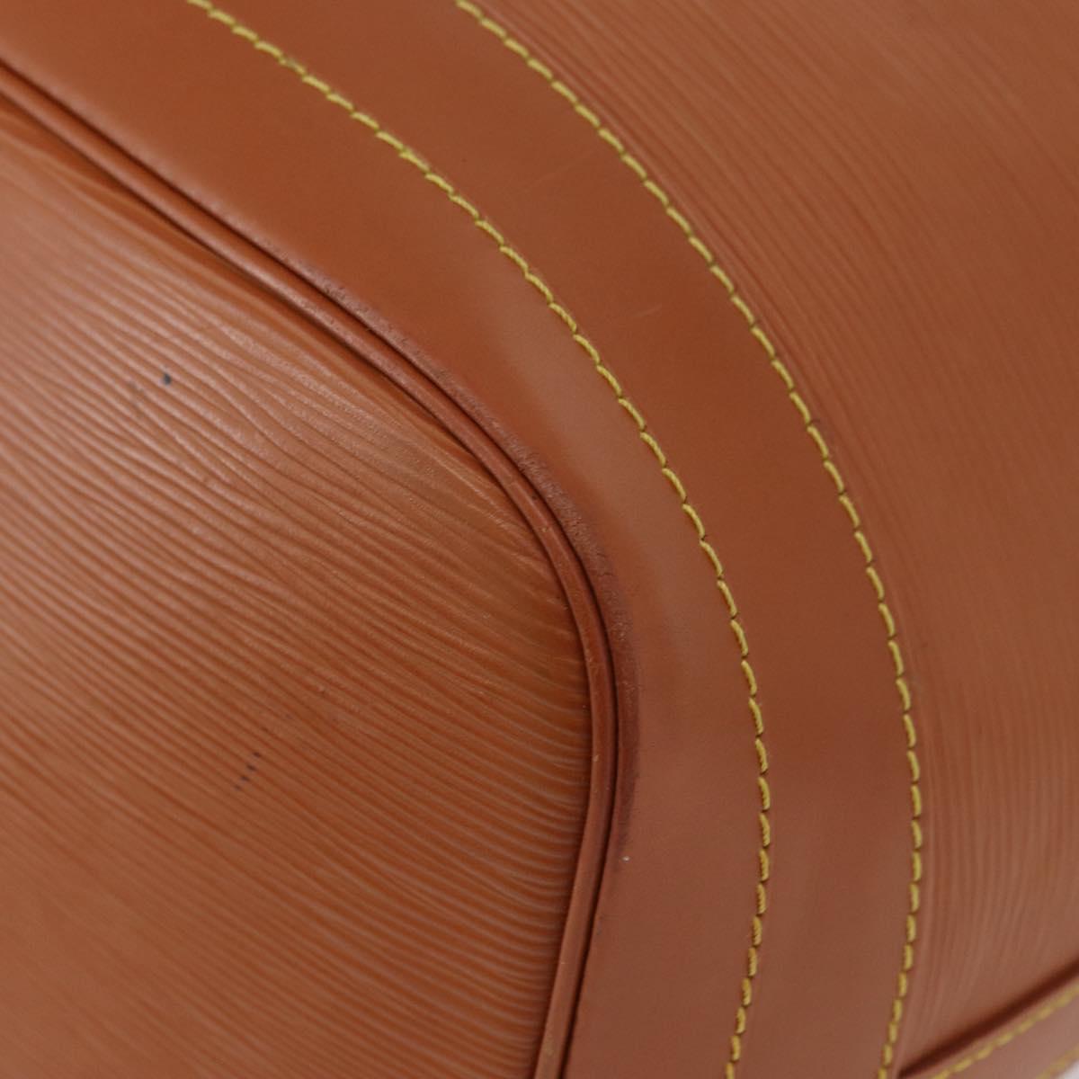 LOUIS VUITTON Epi Noe Shoulder Bag Zipangu Gold M44008 LV Auth bs34580
