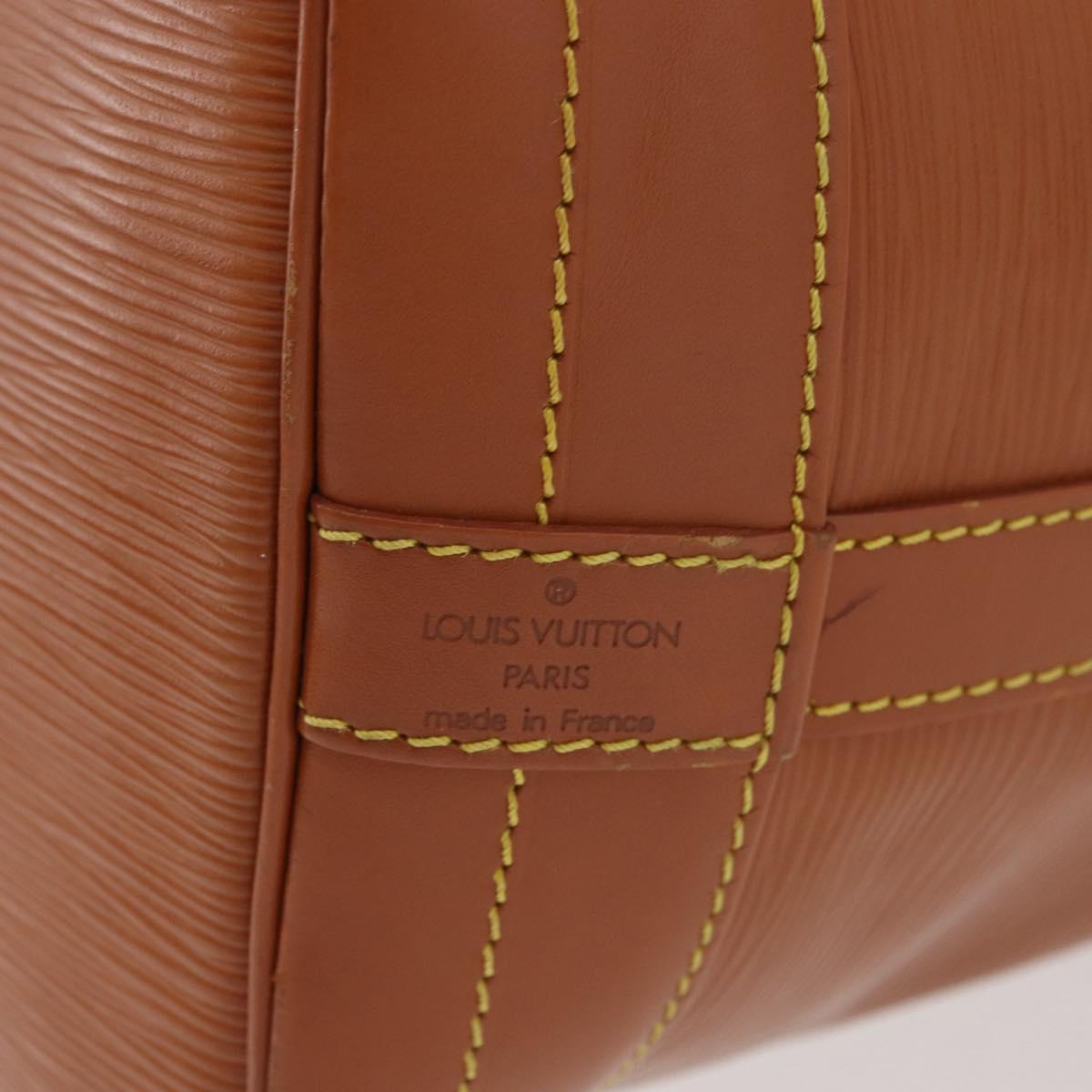 LOUIS VUITTON Epi Noe Shoulder Bag Zipangu Gold M44008 LV Auth bs34580