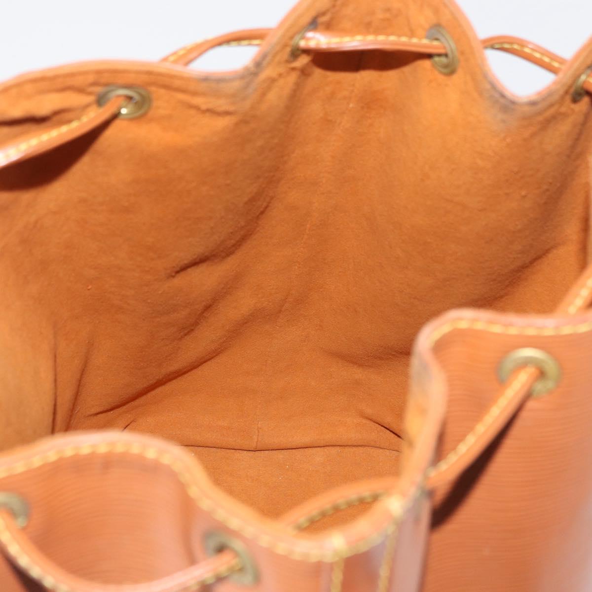 LOUIS VUITTON Epi Noe Shoulder Bag Zipangu Gold M44008 LV Auth bs34580