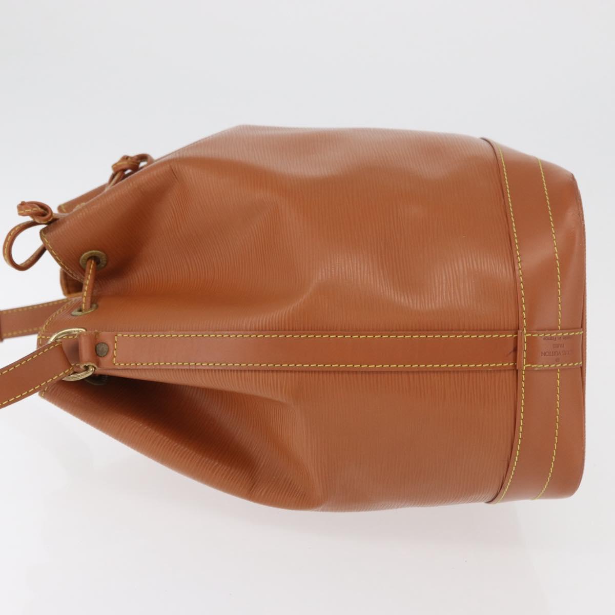 LOUIS VUITTON Epi Noe Shoulder Bag Zipangu Gold M44008 LV Auth bs34580