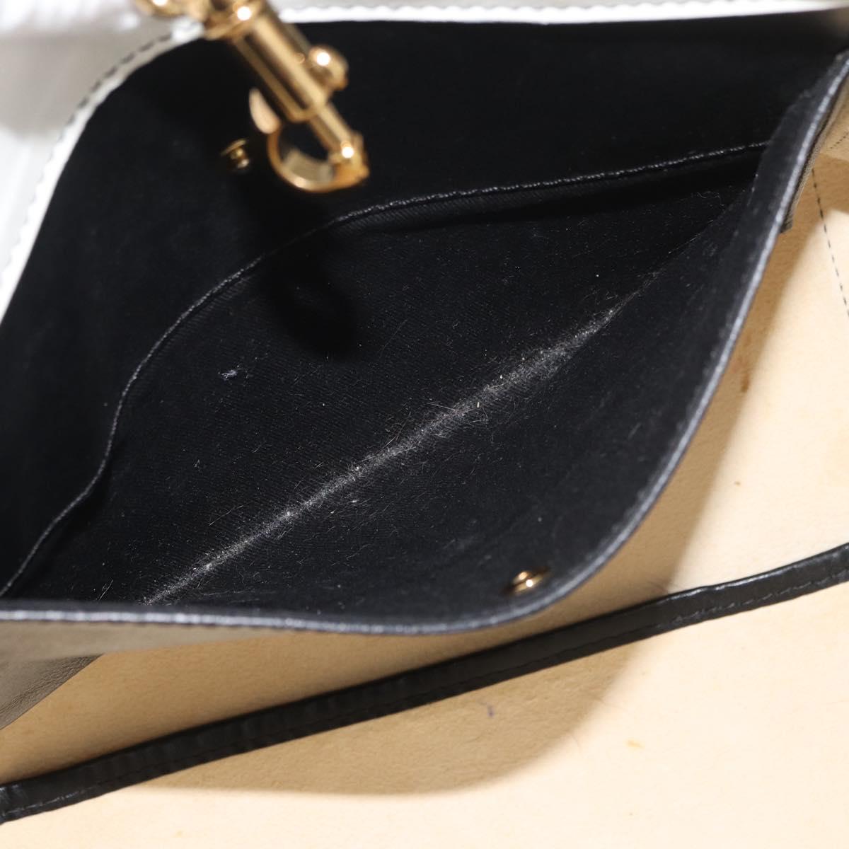 Chloe Tote Bag Leather Beige Gold Auth bs34598A