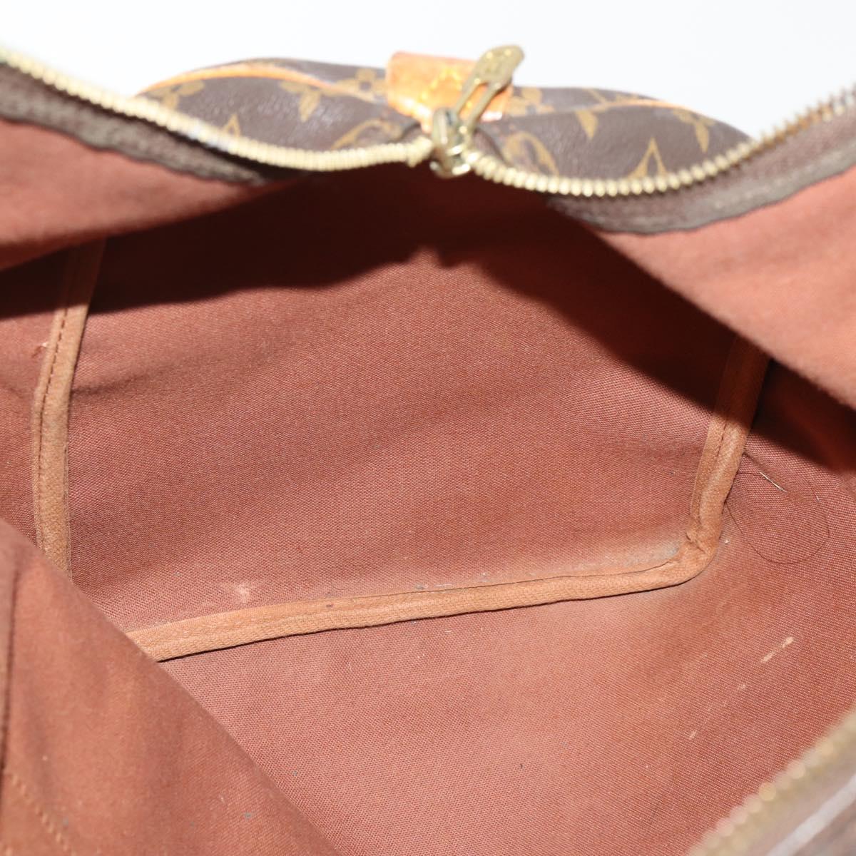 LOUIS VUITTON Monogram Keepall 50 Boston Bag M41426 LV Auth bs34609