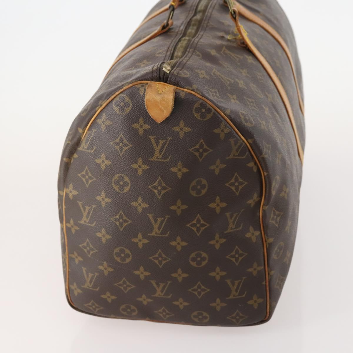 LOUIS VUITTON Monogram Keepall 50 Boston Bag M41426 LV Auth bs34609