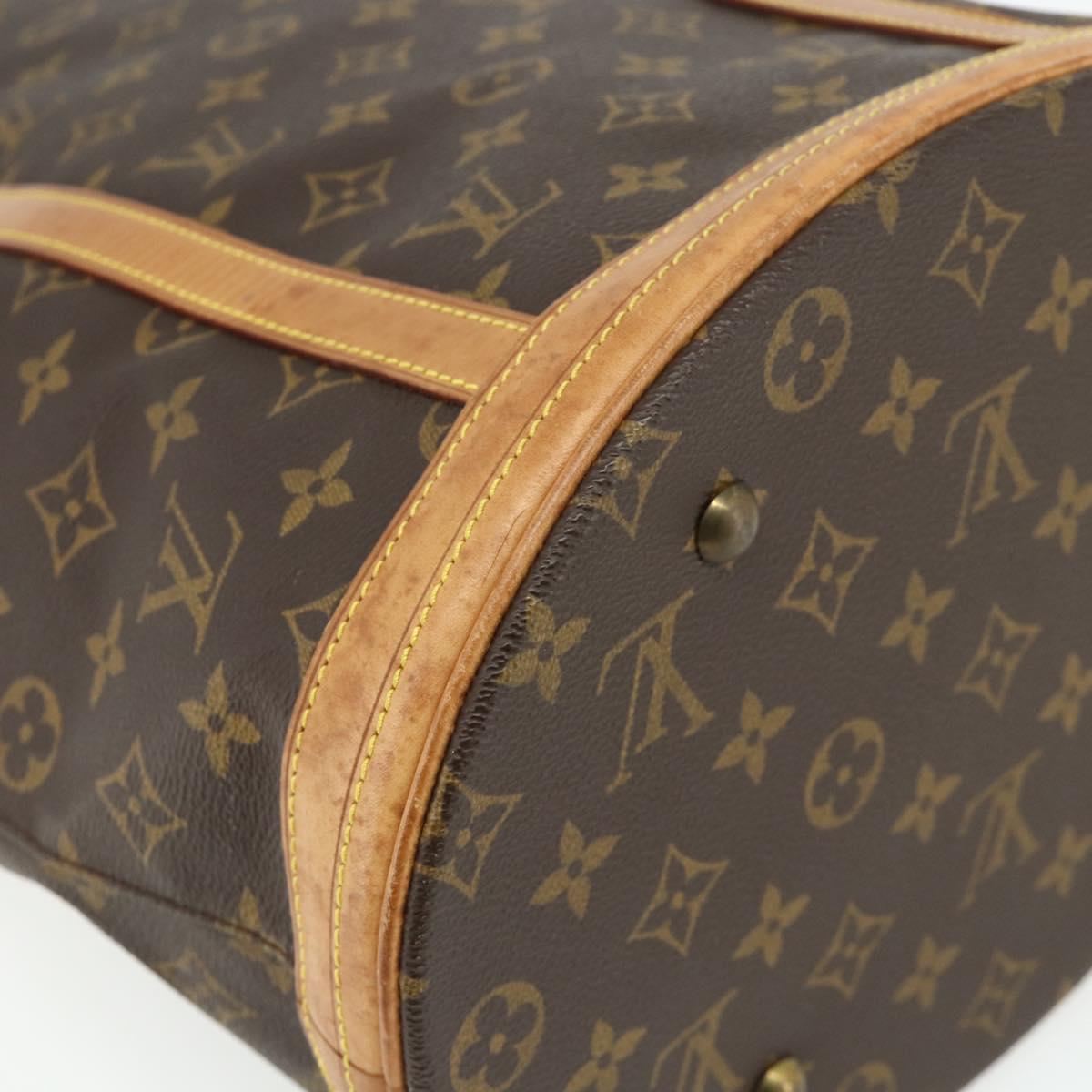 LOUIS VUITTON Monogram Bucket GM Shoulder Bag M42236 LV Auth bs34611