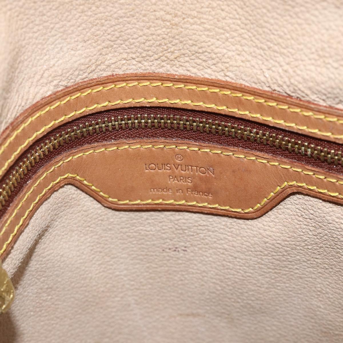 LOUIS VUITTON Monogram Bucket GM Shoulder Bag M42236 LV Auth bs34611