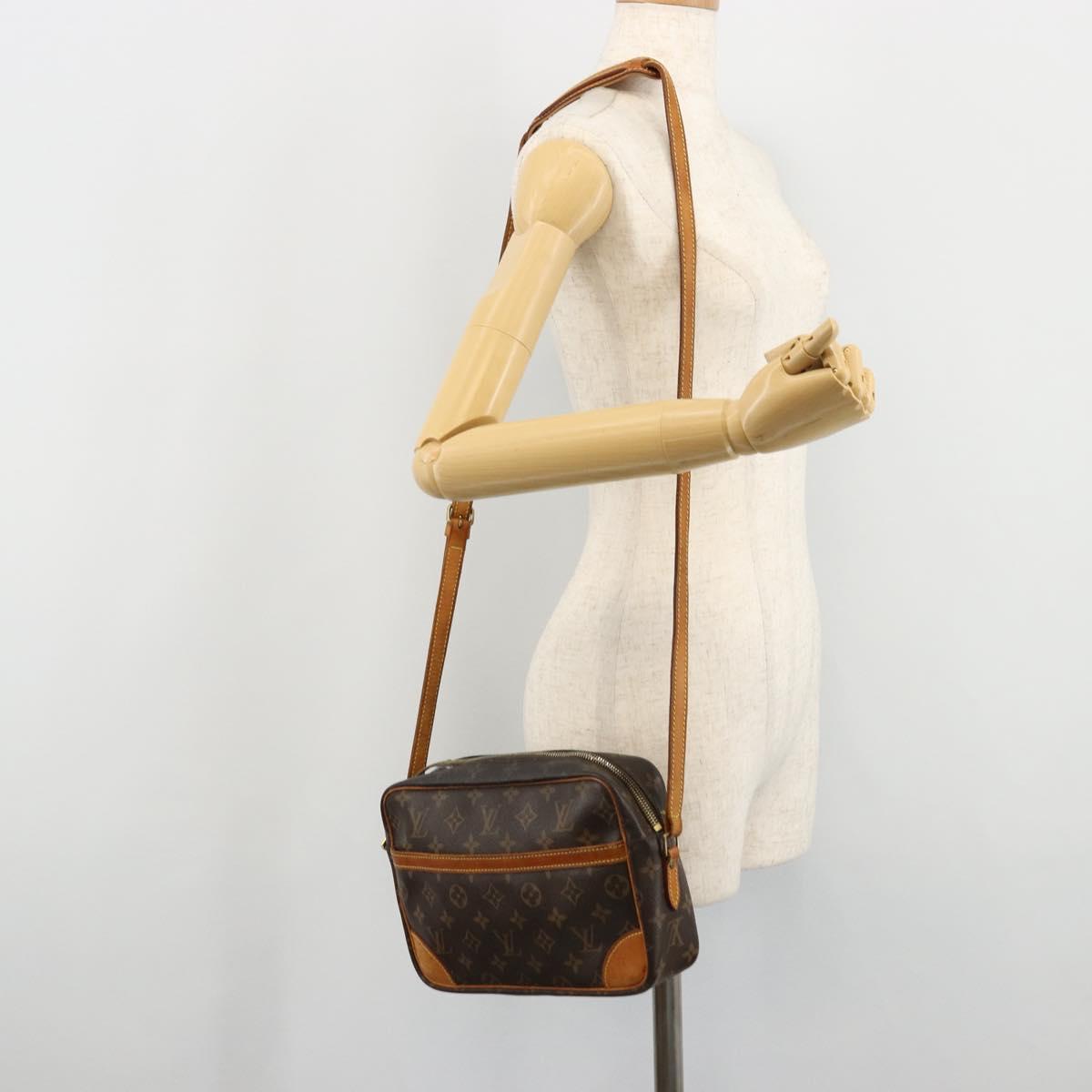 LOUIS VUITTON Monogram Trocadero 27 Shoulder Bag M51274 LV Auth bs34616