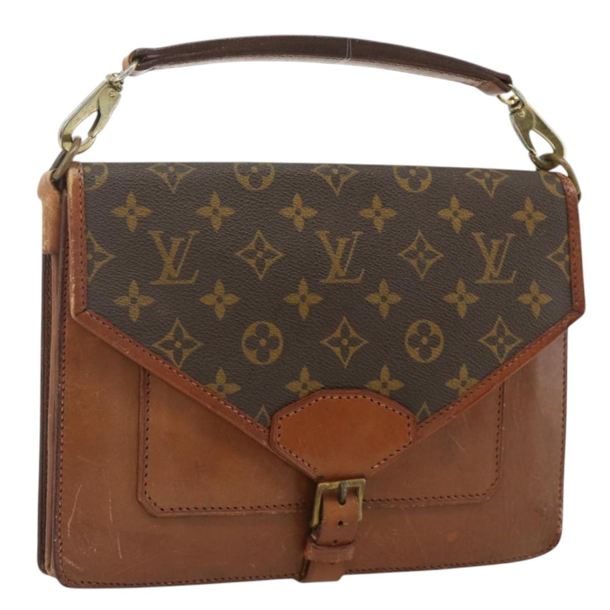 LOUIS VUITTON Monogram Sac Biface Hand Bag 2way M51310 LV Auth bs34617