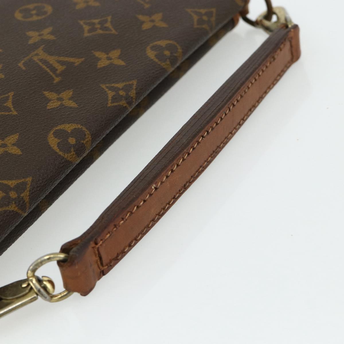 LOUIS VUITTON Monogram Sac Biface Hand Bag 2way M51310 LV Auth bs34617