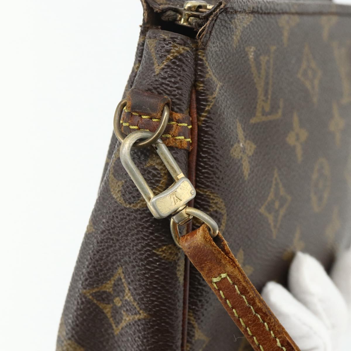 LOUIS VUITTON Monogram Isaac Mizrahi Pouch M99027 LV Auth bs34628