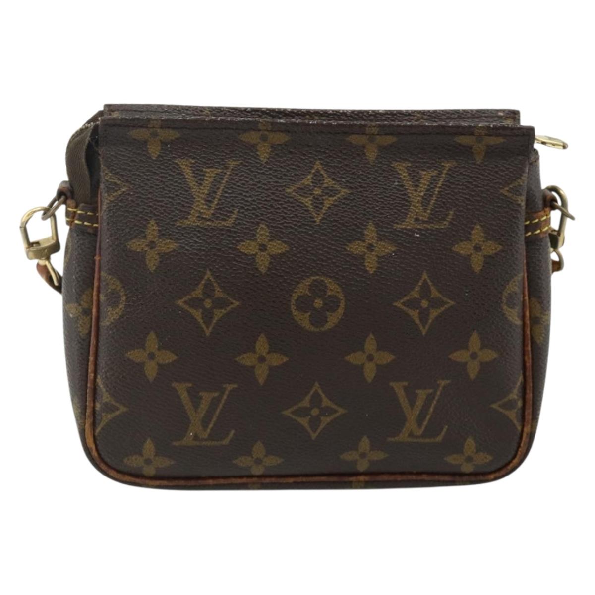 LOUIS VUITTON Monogram Isaac Mizrahi Pouch M99027 LV Auth bs34628