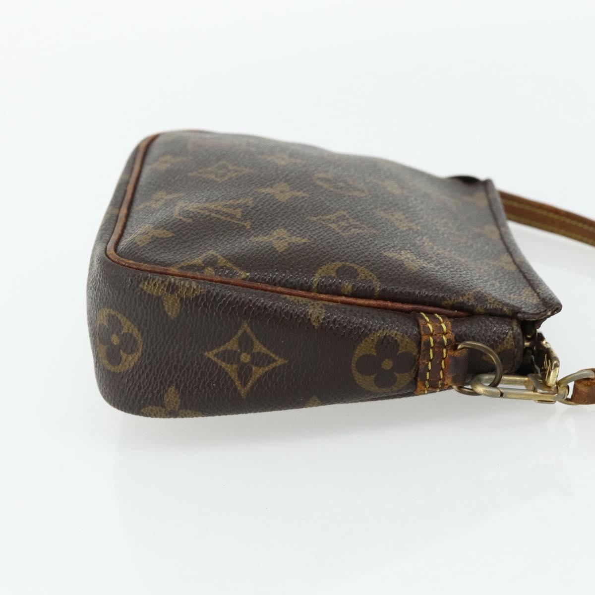 LOUIS VUITTON Monogram Isaac Mizrahi Pouch M99027 LV Auth bs34628