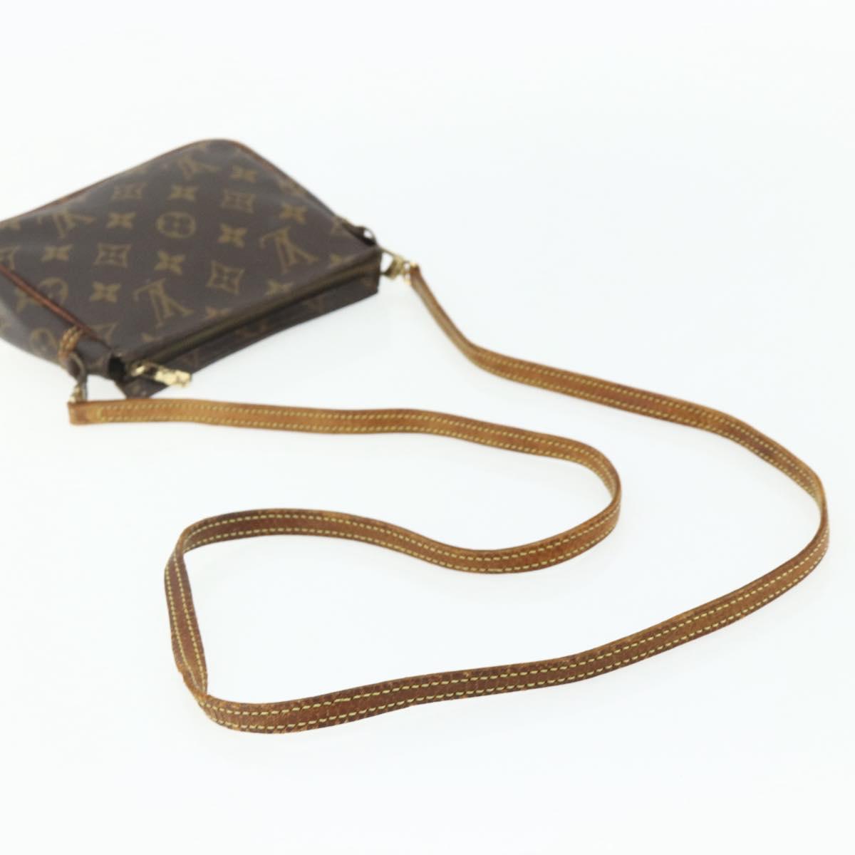 LOUIS VUITTON Monogram Isaac Mizrahi Pouch M99027 LV Auth bs34628