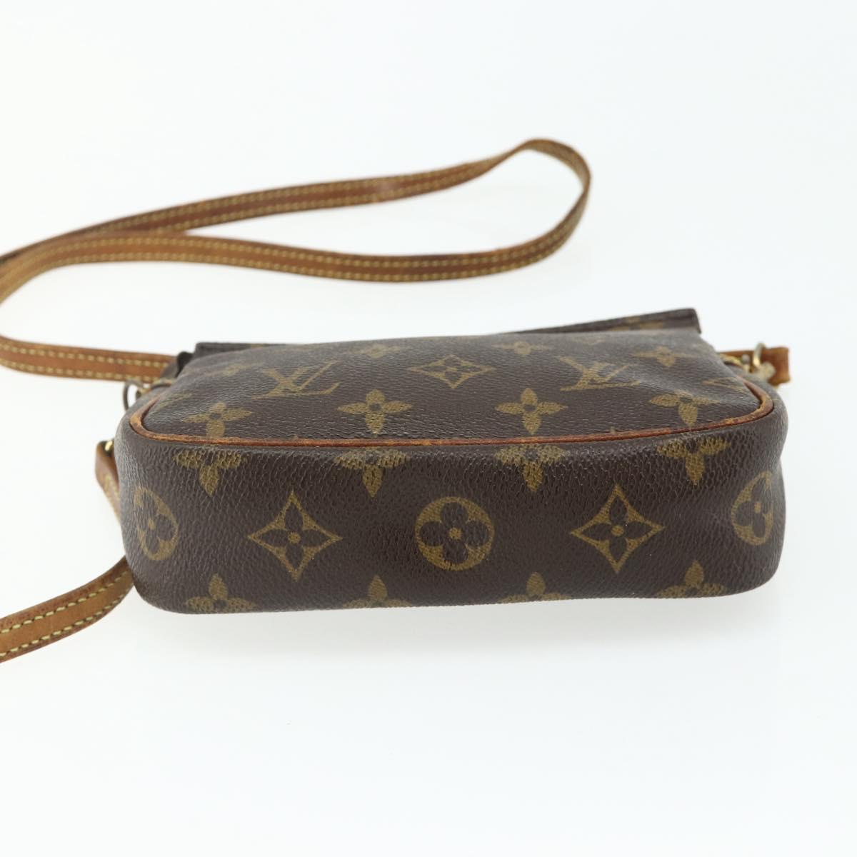 LOUIS VUITTON Monogram Isaac Mizrahi Pouch M99027 LV Auth bs34628