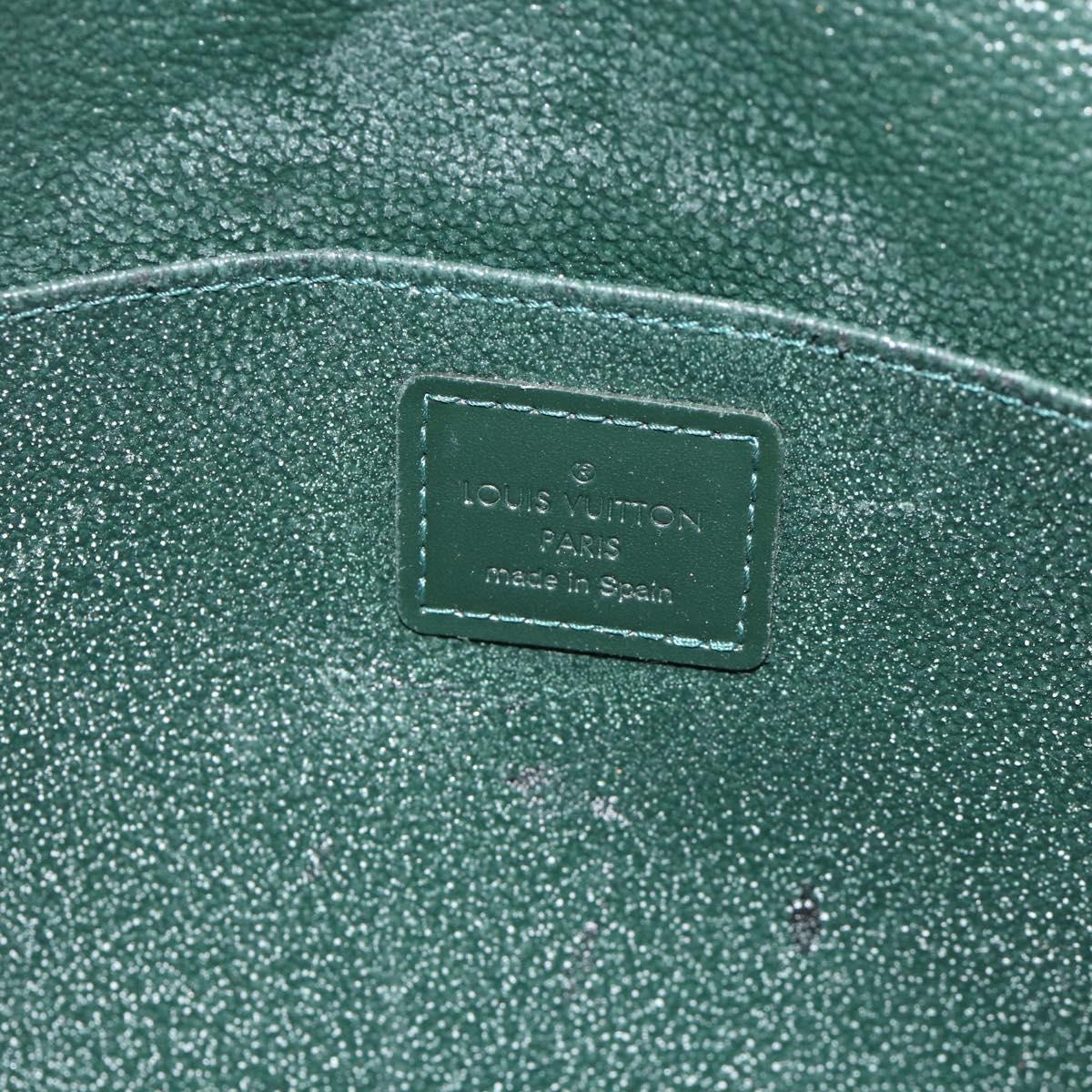 LOUIS VUITTON Taiga Trousse ToiletteGM Clutch Bag Epicea M30214 LV Auth bs34630
