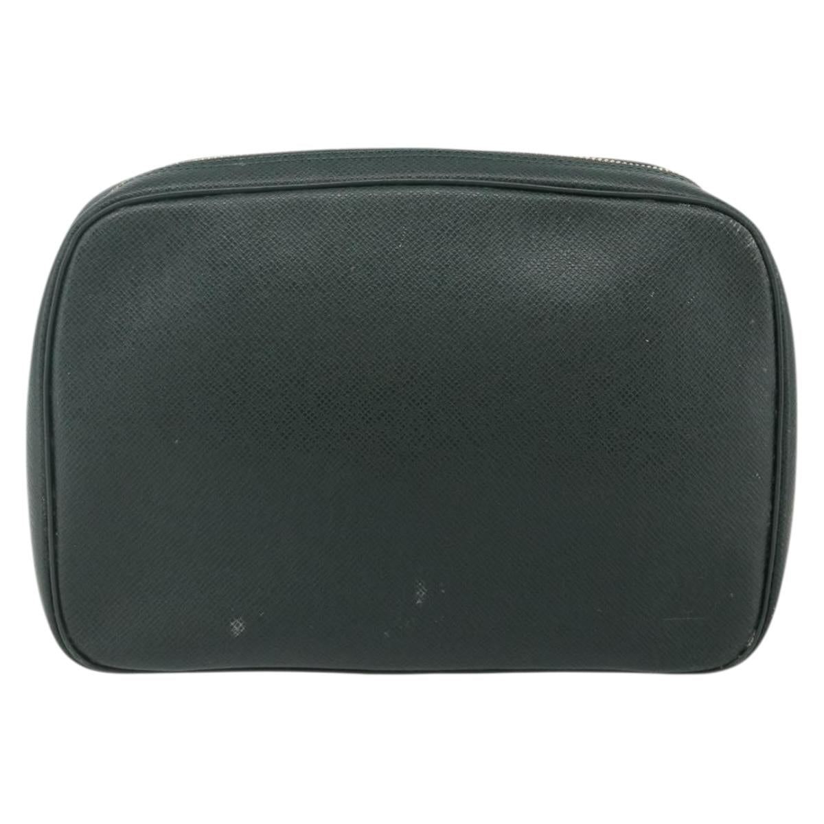 LOUIS VUITTON Taiga Trousse ToiletteGM Clutch Bag Epicea M30214 LV Auth bs34630