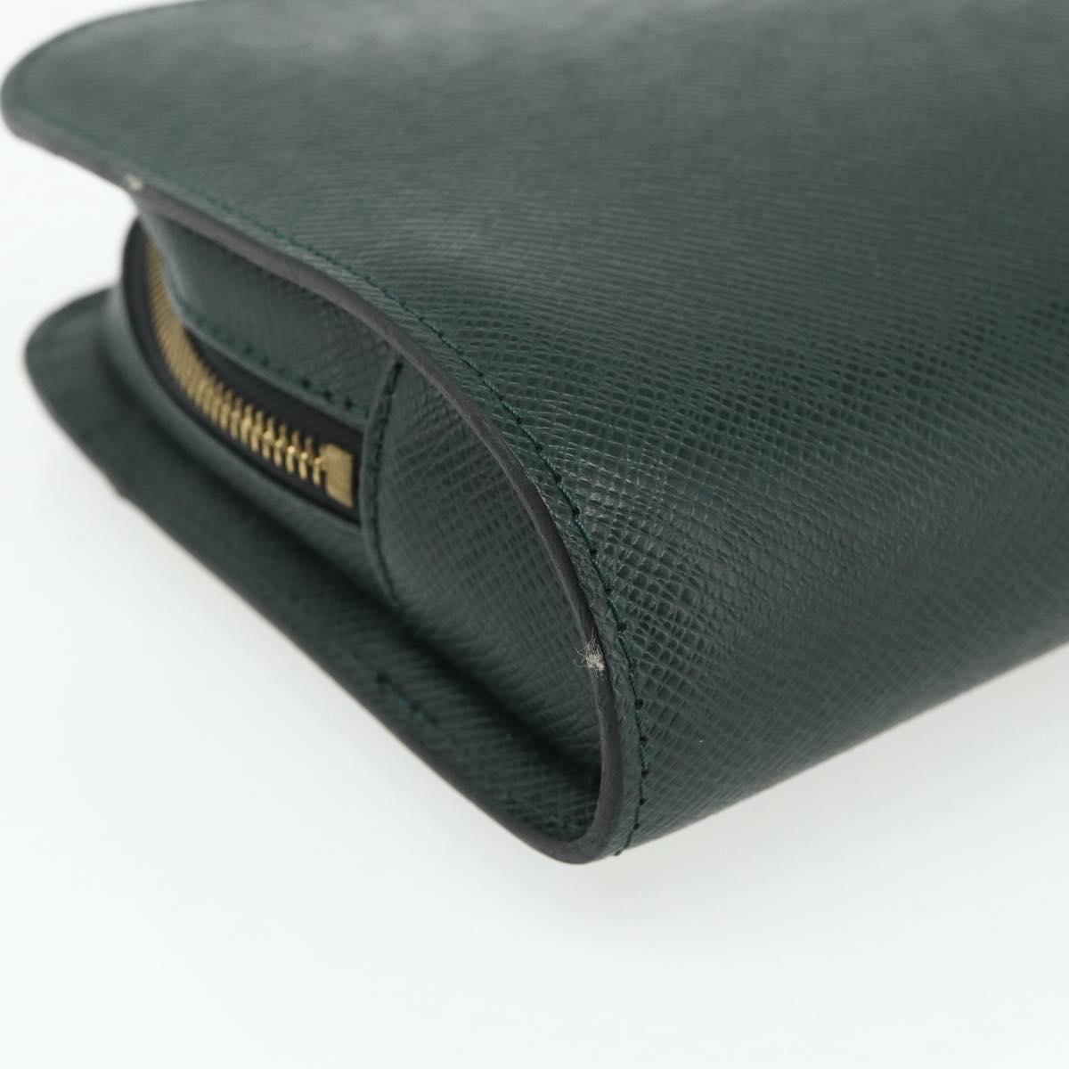 LOUIS VUITTON Taiga Baikal Clutch Bag Epicea M30184 LV Auth bs34635A