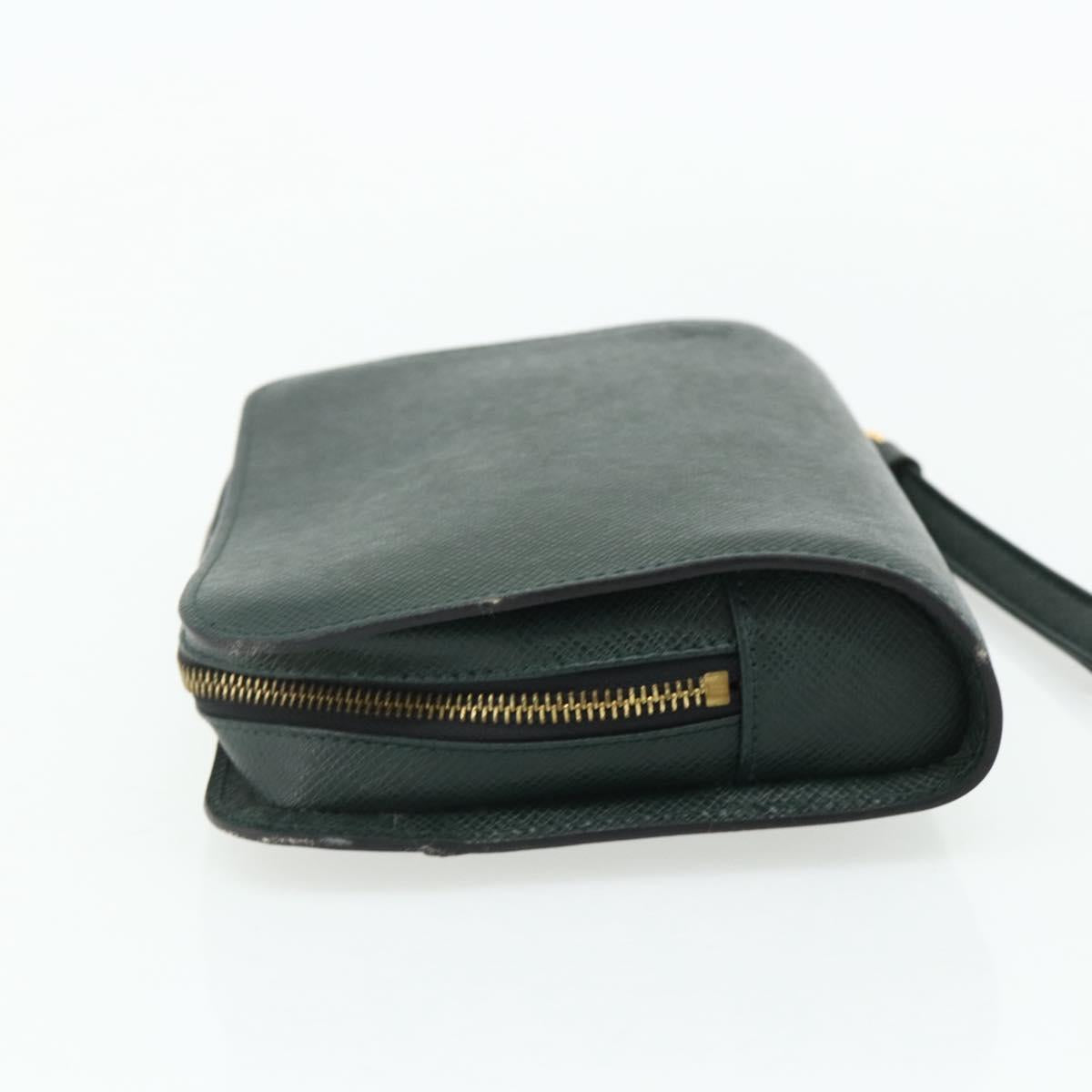 LOUIS VUITTON Taiga Baikal Clutch Bag Epicea M30184 LV Auth bs34635A