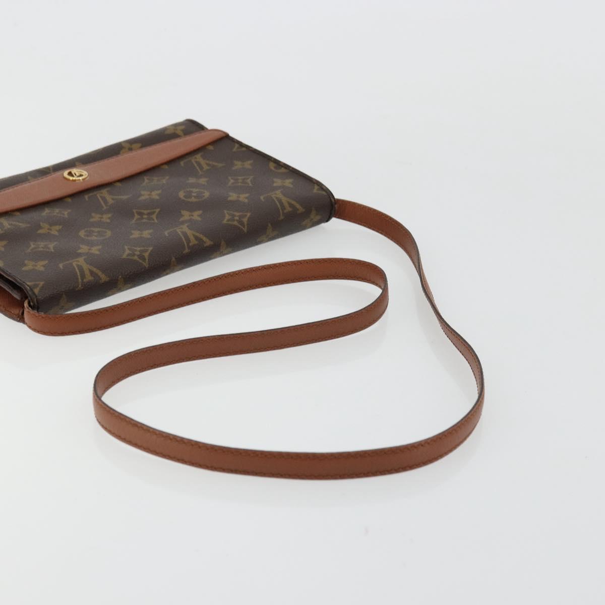 LOUIS VUITTON Monogram Bordeaux 24 Shoulder Bag M51798 LV Auth bs34664