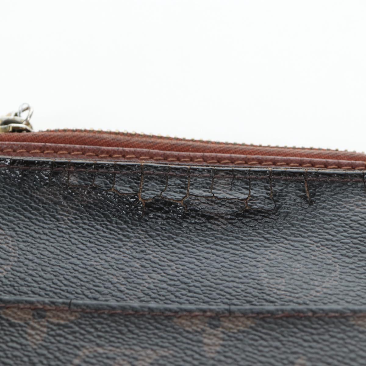 LOUIS VUITTON Monogram Orsay Clutch Bag M51790 LV Auth bs34699