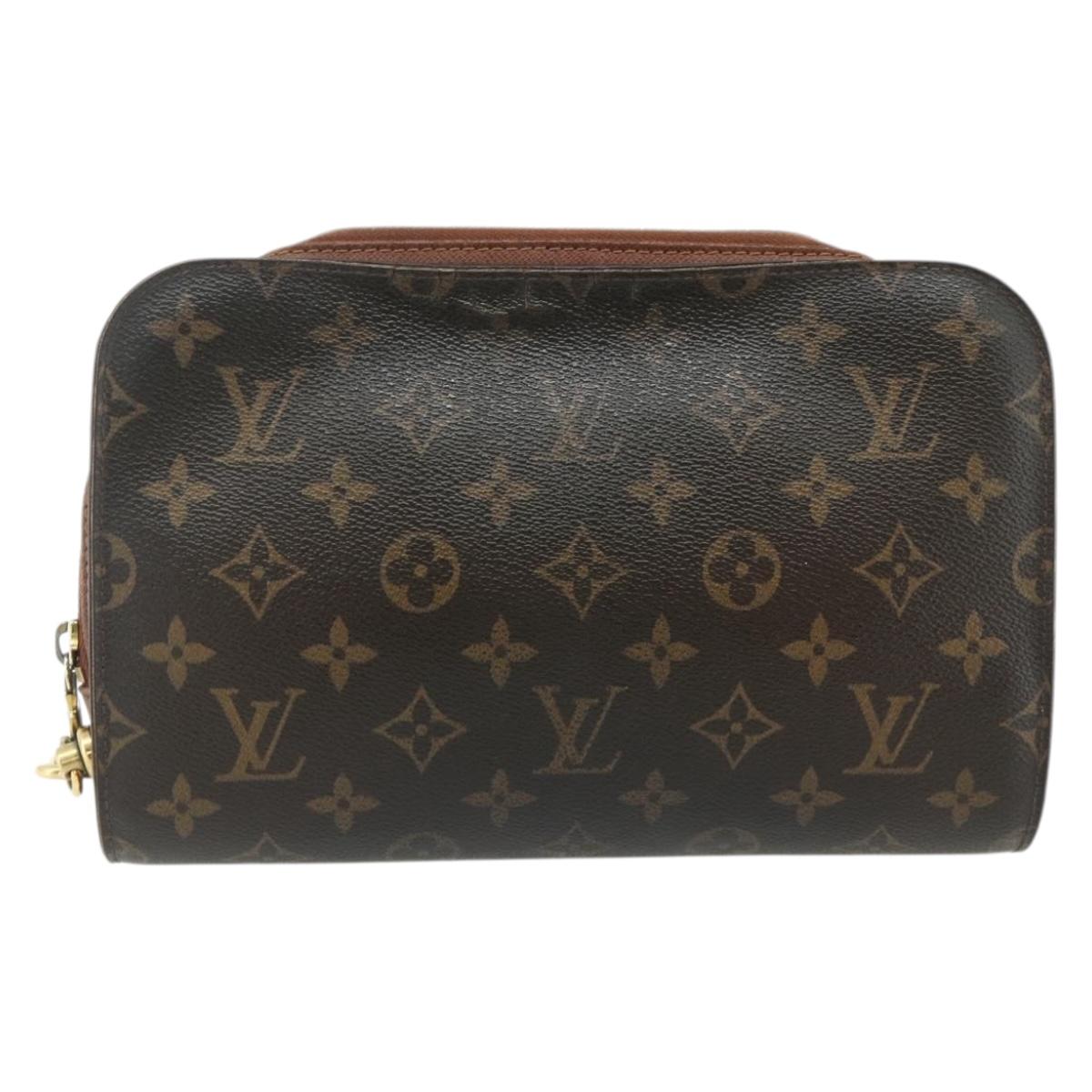 LOUIS VUITTON Monogram Orsay Clutch Bag M51790 LV Auth bs34699