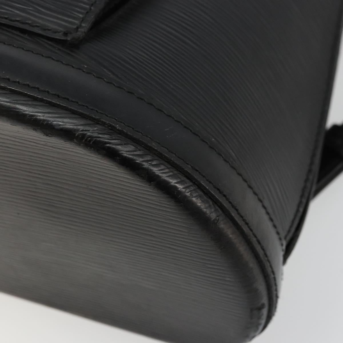 LOUIS VUITTON Epi Coblanc Shoulder Bag Black M52292 LV Auth bs34700