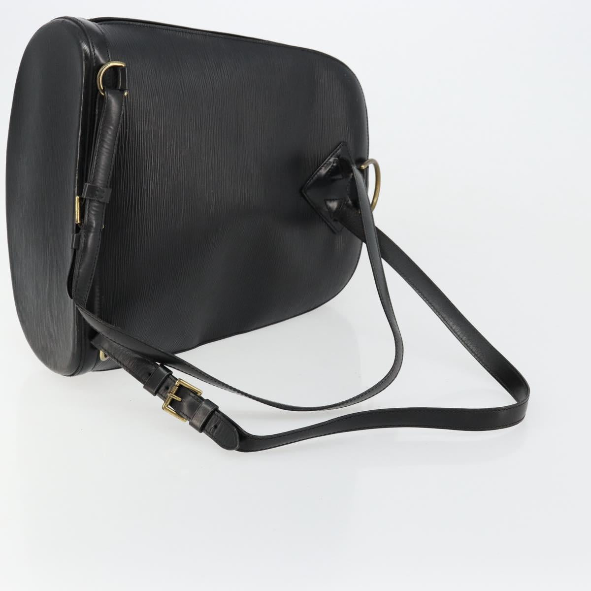 LOUIS VUITTON Epi Coblanc Shoulder Bag Black M52292 LV Auth bs34700